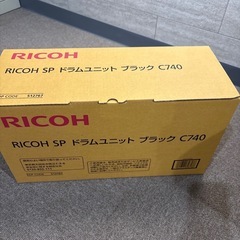 RICOH SP C740 レーザープリンター 本体　トナー、ドラム付の画像
