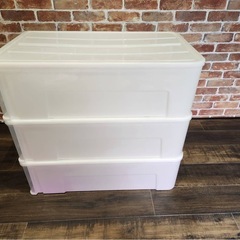 収納ケース3個セット お値引きしました。の画像
