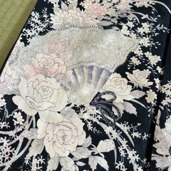 黒の振袖の画像