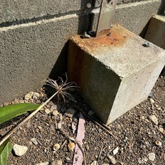 ブロック　土台の画像