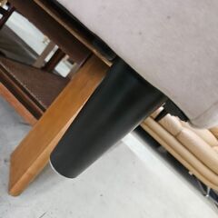 【リサイクルショップどりーむ天保山店】No.4096　２人掛けソファ　ベージュ　2人暮らしに最適なサイズです♪の画像