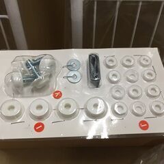 【リサイクルストアスターズ吉野店】【開封品・保管品】IKEA TORGNY ランドリーラック ホワイト組立式の画像