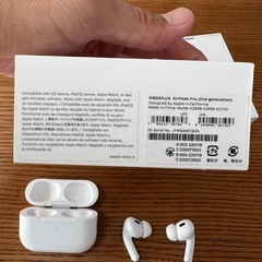 アップル Airpods Pro 第2世代　右耳だけ聞こえませんの画像