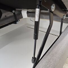 【リサイクルショップどりーむ天保山店】No.2971　美品‼　IKEA　収納付きソファ　グレー　収納付きだから１人暮らしの部屋にもオススメ商品🎵の画像
