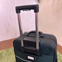 【リユース☆エコちょっぷ】 EDWER キャリーケース スーツケース ソフトタイプ グリーン 機内持ち込み可の画像