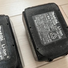 マキタバッテリー×7の画像