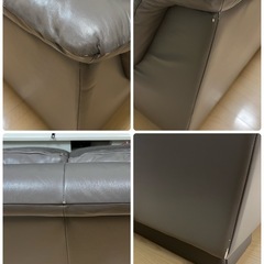 定価1,300,000 円　NATUZZI 3人がけソファの画像