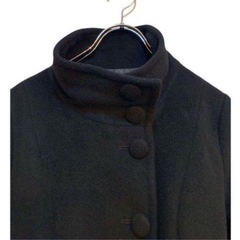 【Apuweiser-riche】美品 4way ロングコート　アンゴラ 黒 Mの画像