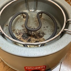 【差し上げます】　卓上コンロ　七輪　電気　通電確認済みの画像