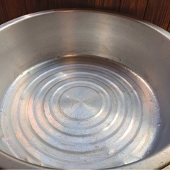 ホクセイ　アルミ製  特大タライの画像