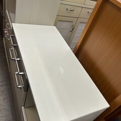 【リユ-スのサカイ広島石内店】ジモティ割！キッチンカウンタ－/クリ-ニング済み/HG-7139/広島市 家具　佐伯区 家具　南区 家具　西区 家具　東区 家具　中区 家具　安佐南区 家具　安佐北区 家具　安芸区 家具　府中町 家具　海田町 家具　熊野町 家具　坂町 家具　廿日市市 家具の画像