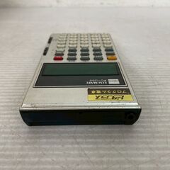 【SHARP】 シャープ プログラム電卓 PC-1200 当時物 昭和レトロ ELSI MATE 計算機 ポケコン ピタゴラス A0358の画像