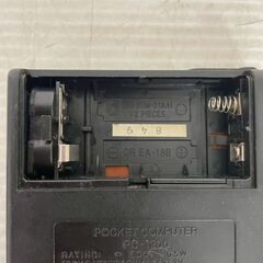 【SHARP】 シャープ プログラム電卓 PC-1200 当時物 昭和レトロ ELSI MATE 計算機 ポケコン ピタゴラス A0358の画像