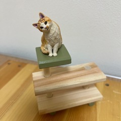 【ミニチュア】手作りキャットタワーの画像