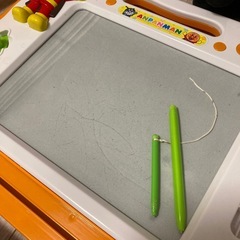 アンパンマンガチャガチャなどのオモチャの画像