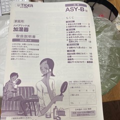 新品★未使用品☆タイガーハイブリッド加湿器の画像