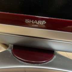 SHARP AQUOS 32型デジタルハイビジョン液晶テレビの画像