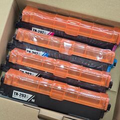 無料ジャンク★未使用トナー付★カラーレーザー複合機 brotherの画像