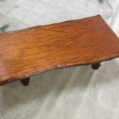 40％値下げ　高級カリン座卓 Bの画像