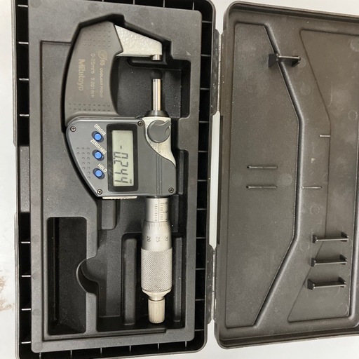 【中古】【店頭引取限定】Mitutoyo デジマチックマイクロメーターヘッド MHN-MXN 0-25 11,000円