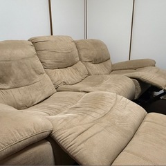 【香川　高松市】電動リクライニングソファ ★3人掛け【引取り希望】 香川 高松市】電動リクライニングソファ ☆3人掛け【引取り希望】