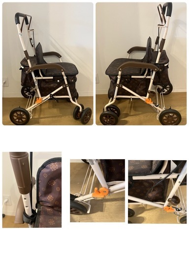 シルバーカー 幸和製作所　コウワセイサクジョ　ダークブラウン 　 