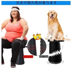 伸縮　折りたたみコンパクト椅子の画像
