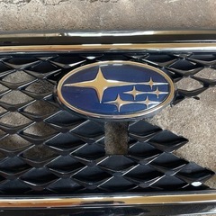 純正OP スバル レヴォーグ VMG 後期 ラジエータグリル フロントグリル メッシュ D4S クリスタルブラックシリカ フロントカメラの画像