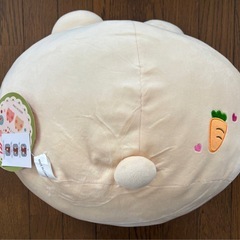 【新品タグ付き】うさぎさん BIGぬいぐるみ もちもちの画像