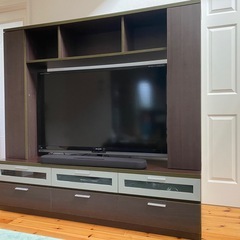 大型テレビボードの画像