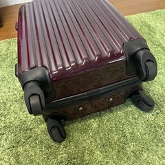 【リユース☆エコちょっぷ】【ワインレッド】キャリーケース スーツケース 機内持ち込み可 4輪の画像