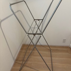 洗濯用品　物干し竿　折りたたみ式　アルミの画像