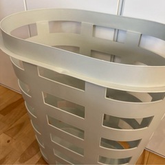 HAY ランドリーバスケットL ライトグレーの画像