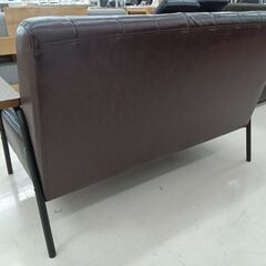 リユースのサカイ栃木店★ジモティ割あり★  ソファー ブラウン W132.6×D76×H76 クリーニング済み TC10615の画像