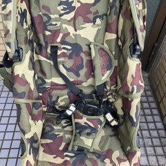 限定色　エアバギーココ　ブレーキ　カモフラ　迷彩　レインカバー付 の画像