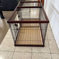 中古品のワンちゃんのゲージ　無料で差し上げますの画像