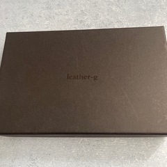 leather-g 財布　箱付きの画像
