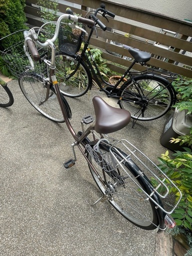 譲渡完了　パナソニック製の自転車