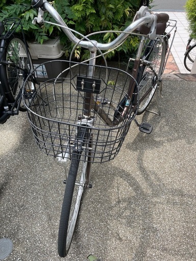 譲渡完了　パナソニック製の自転車