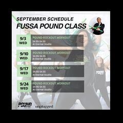 【福生 9/17(水) POUND-Rockout.Workout】FUSSA POUND l エクササイズ専用ドラムスティックを使う新感覚フィットネス l ヨガ/カーディオ/ピラティスヨガ/カーディオ/ピラティス/筋力トレーニング     の画像