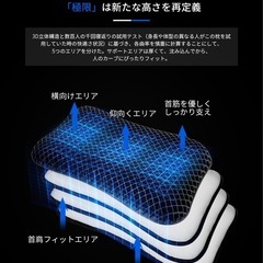 Roky tpe ジェル枕 快眠 安眠 枕の画像