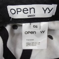 OPEN Yy オープンワイワイ キャップ カモフラージュ 迷彩柄 ユニセックス 韓国 フリーサイズ USED 現状品 苫小牧西店の画像