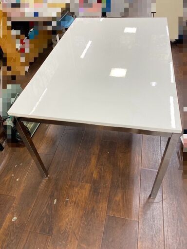 ジ389/ IKEA ダイニングテーブル 6人掛け ホワイト テーブル