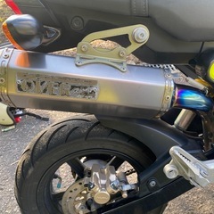 ホンダ GROM カスタムマフラー 4769km グロム125の画像