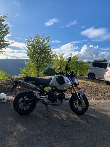 ホンダ GROM カスタムマフラー 4769km グロム125