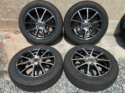 ㊗️ご成約🎊】【美品 バリ山】軽自動車用 社外品 14インチアルミ