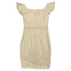 DEA. by ROBE de FLEURS ディアバイローブドフルール フロントジッパー×ストレッチタイトミニドレス DE2060 キャバドレスの画像