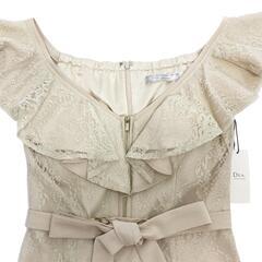 DEA. by ROBE de FLEURS ディアバイローブドフルール フロントジッパー×ストレッチタイトミニドレス DE2060 キャバドレスの画像