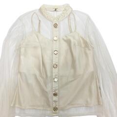DEA. by ROBE de FLEURS ディアバイローブドフルール ロングスリーブ×セットアップタイトミニドレス DE2230 キャバドレスの画像