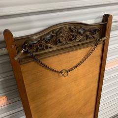 値下げしました！店舗・出張買取実施中★鏡　ミラー　木製　アジアンの画像